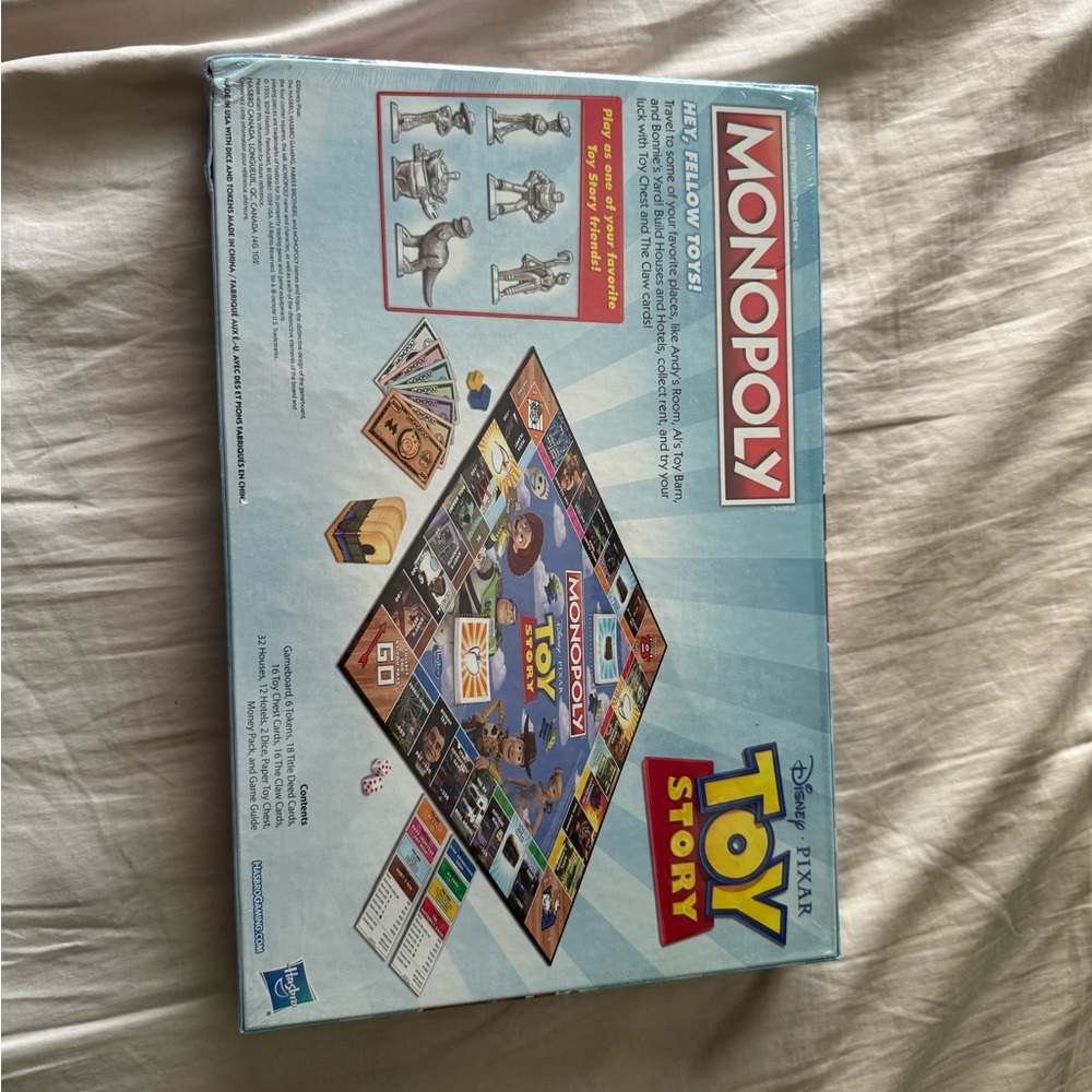 Toy Story Monopoly Board Game - Picture 3 of 4